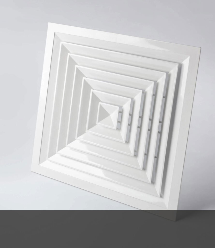 Aluminium Ac Grill / Air Diffusers Profile Profile